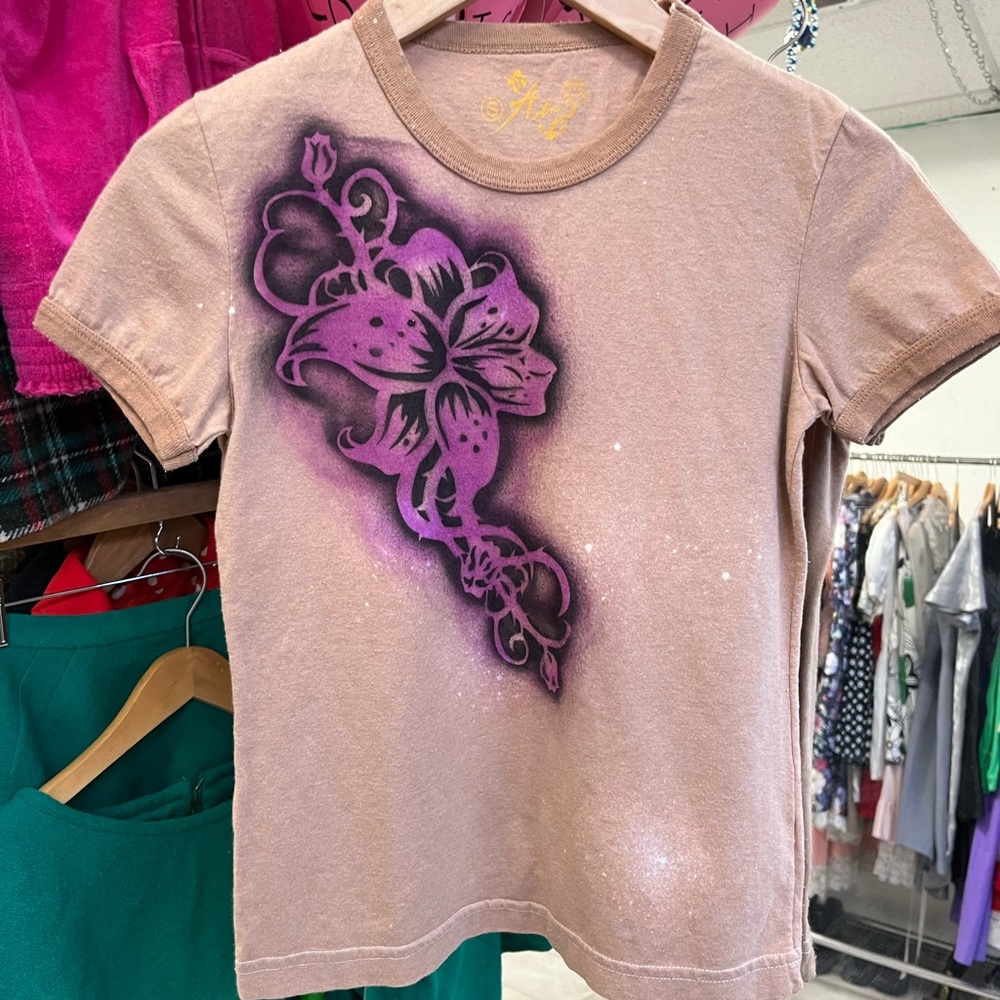 Handmade air brush Tops & Jeans!